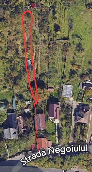 Vand teren intravilan str Negoiului, 540mp - 1