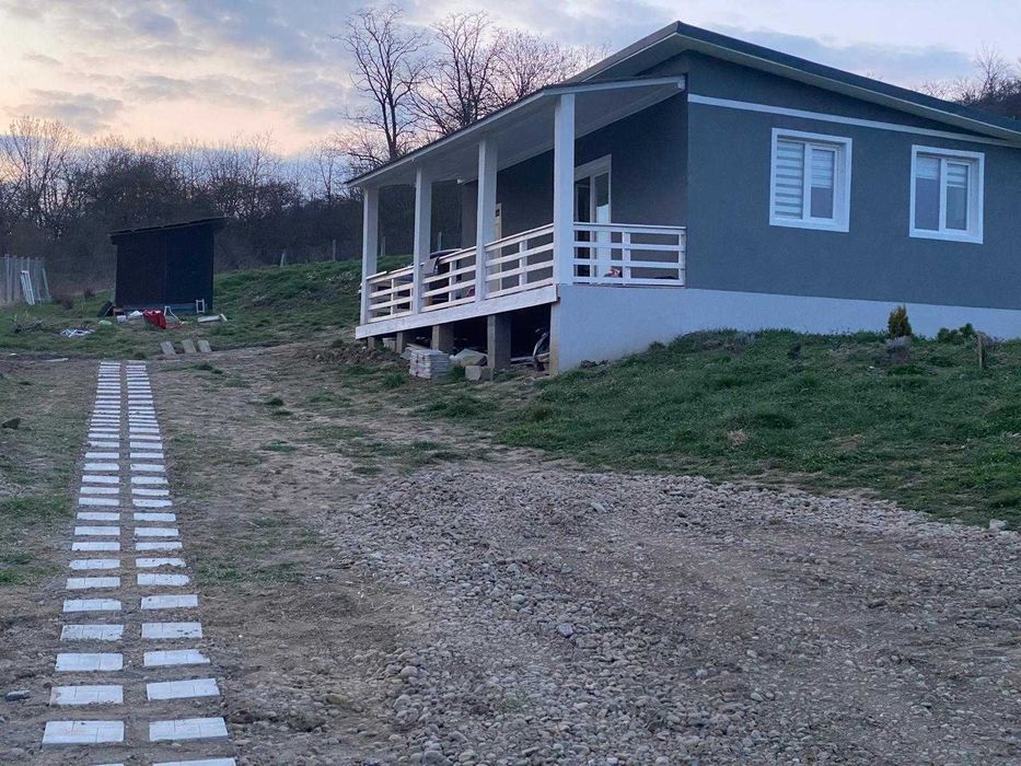 Casă modernă 45mp + 15mp terasă, teren generos 37 ari – Oroiu, jud. Mureș - 1