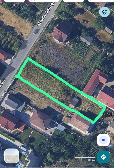 Teren intravilan de vânzare – Bistrița | Str. George Enescu | 1.000 mp (10 ari) - 1
